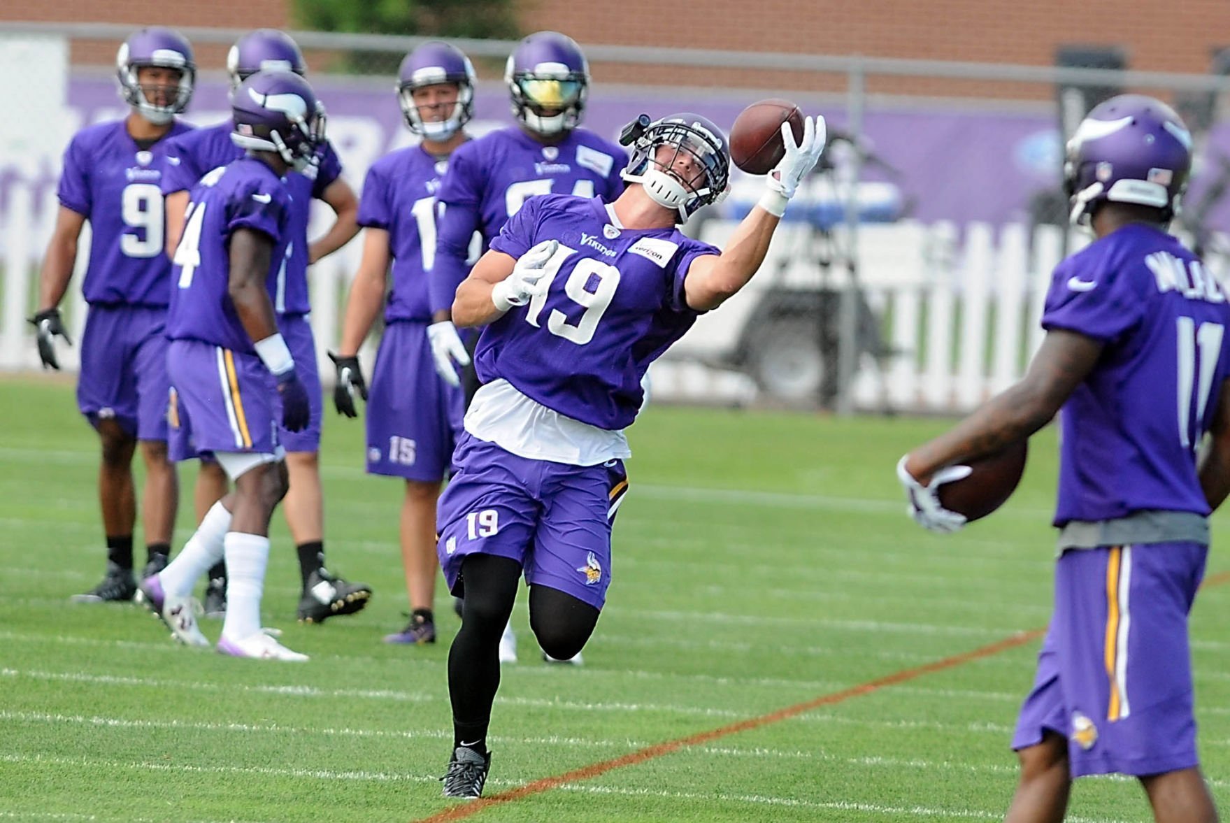 From Rookie To Veteran, Thielen Has Made Quick Move | Vikings ...