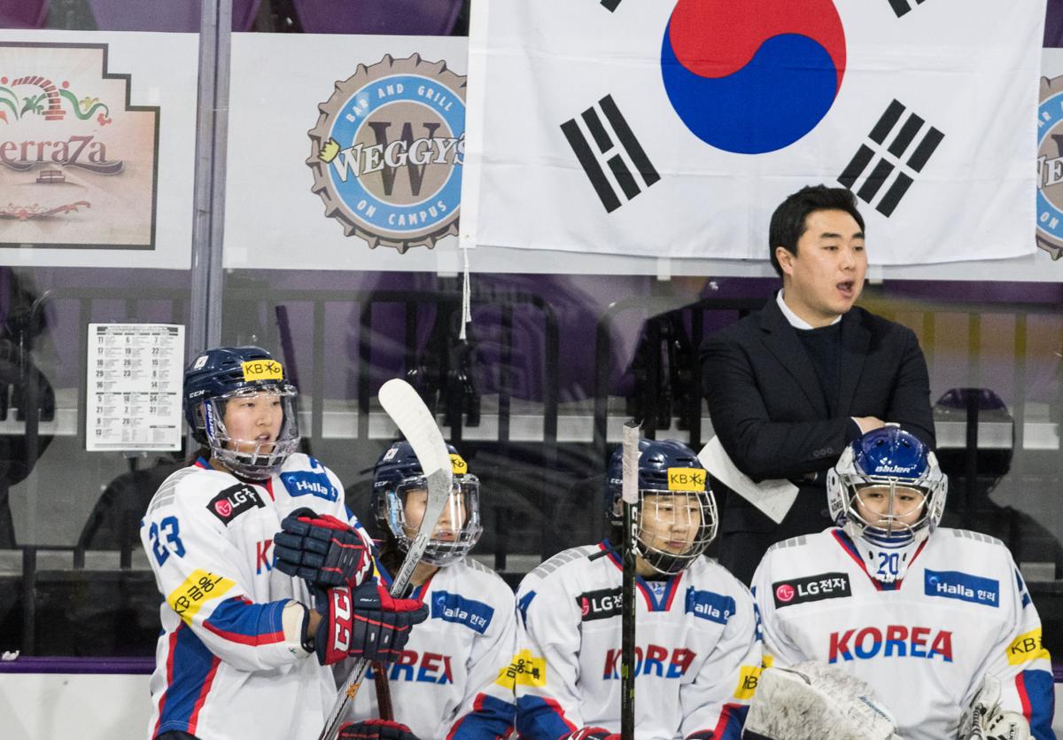 MSU W hockey V Korean National MAIN