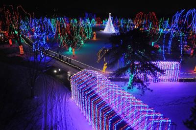 Photo Gallery Kiwanis Holiday Lights Beauty Revealed From Above Local News Mankatofreepress Com