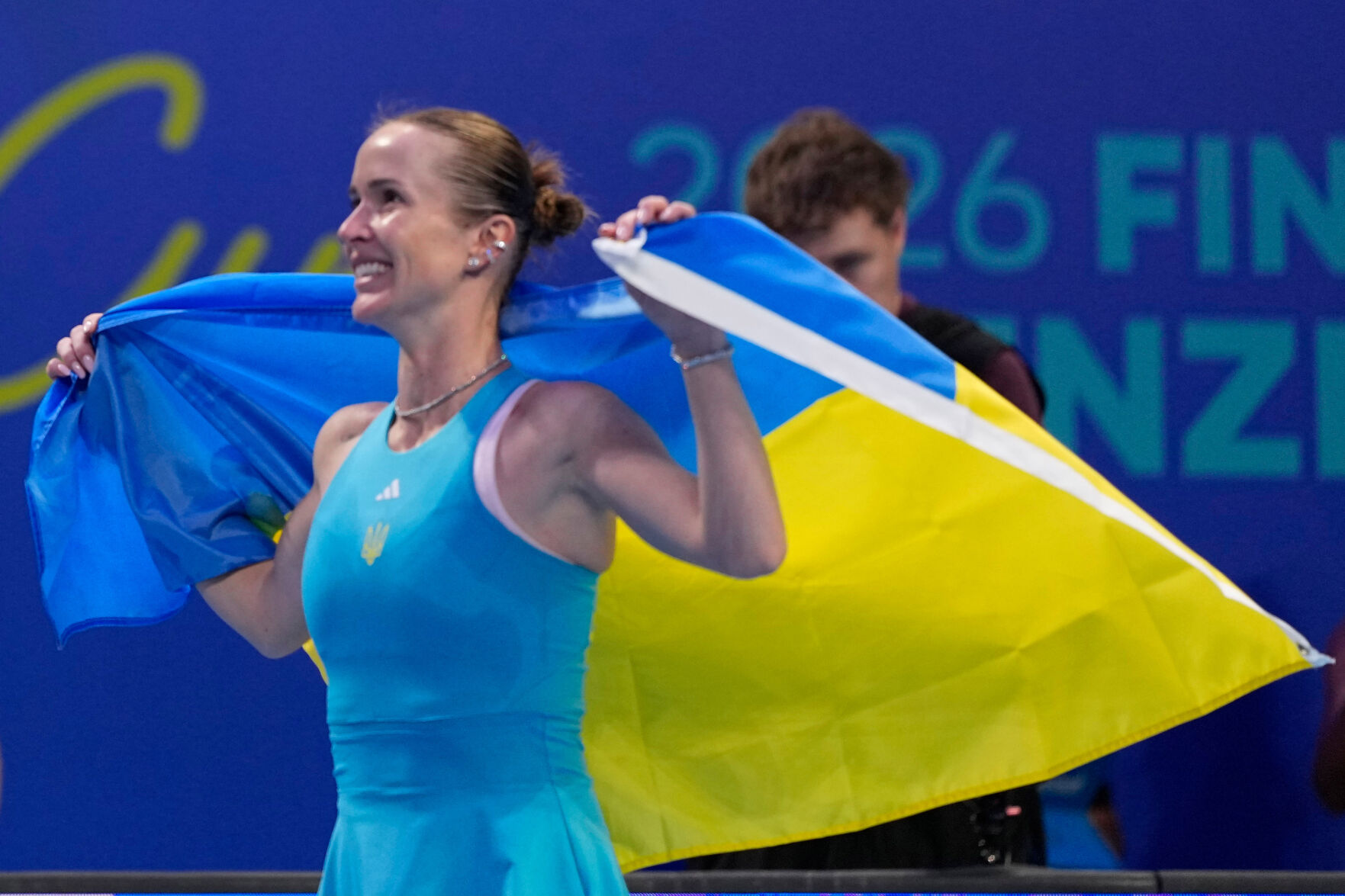 A really special moment' for Ukraine as Svitolina seals team's