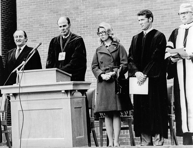 Glimpse Gustavus Adolphus College's library moved several times