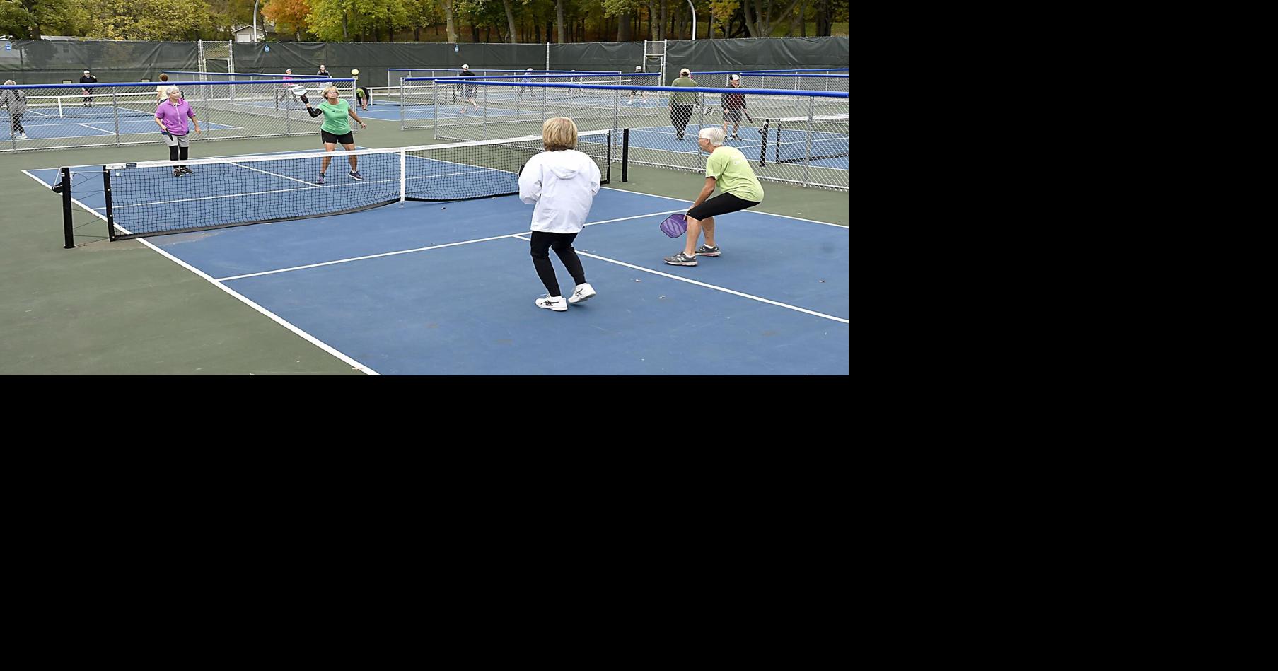 PHOTOS New pickleball courts open at Tourtellotte Park Photos