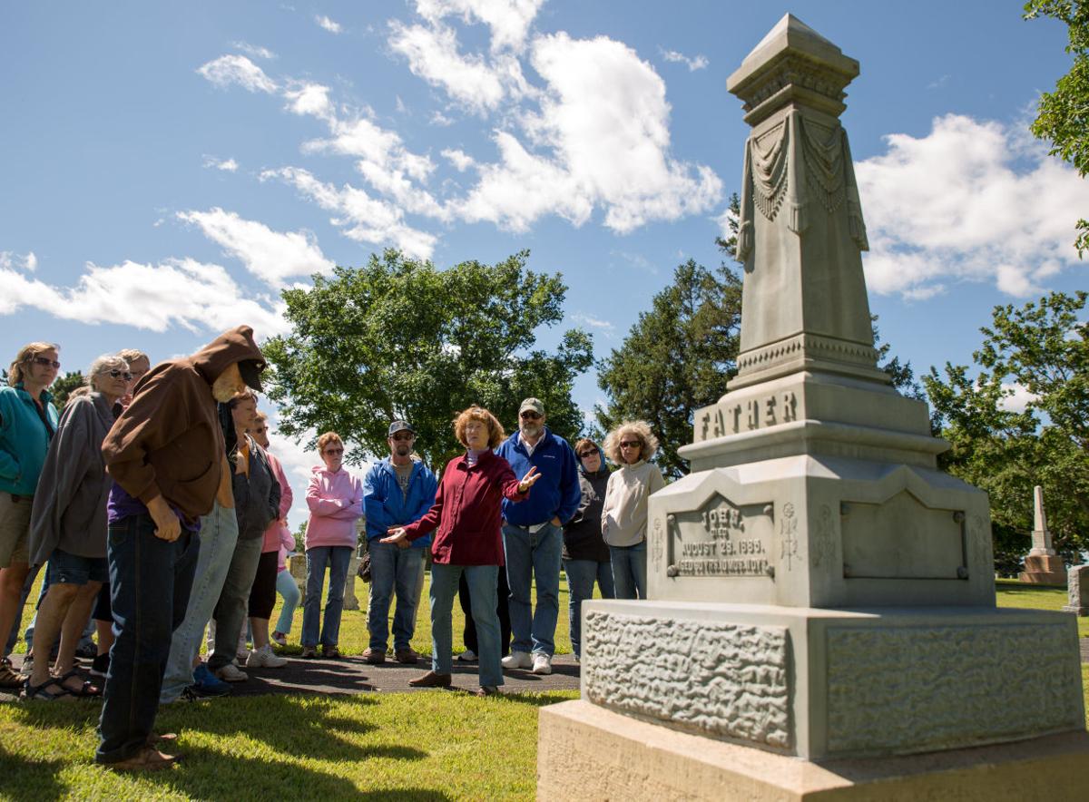 New Ulm City Cemetery tour 'physical reminder of history' Local News