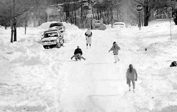 In 1991, trickortreaters were treated to Halloween snowstorm Local
