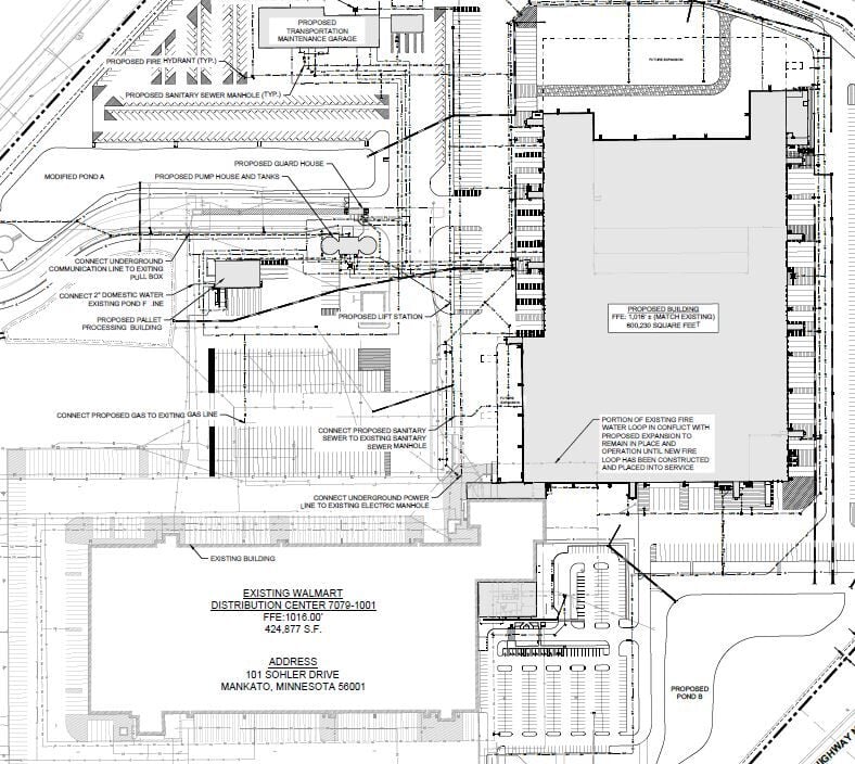 Walmart Rdc Map Massive expansion coming at Walmart distribution center | Local News ...