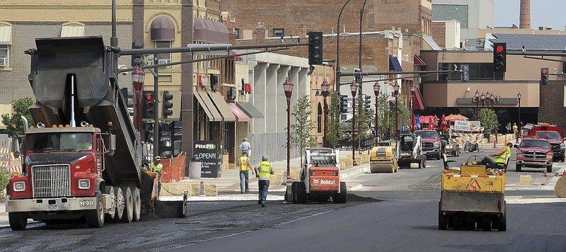Downtown pedestrian walkway opening to rave reviews