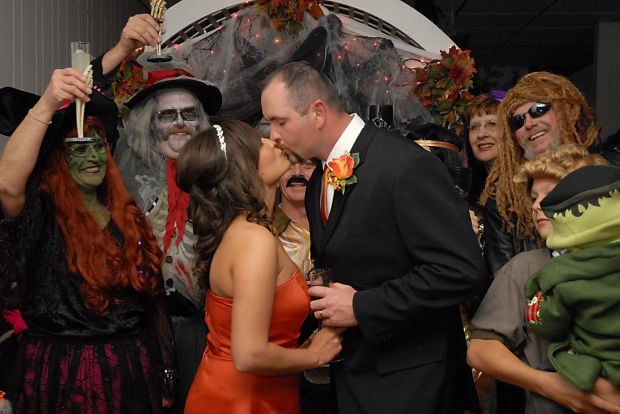 What to wear clearance to a halloween wedding