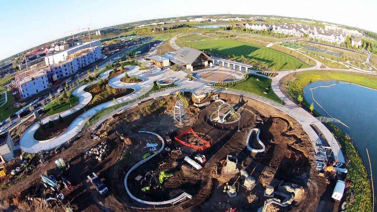 Not just garbage landfills anymore, quarries parks, villages