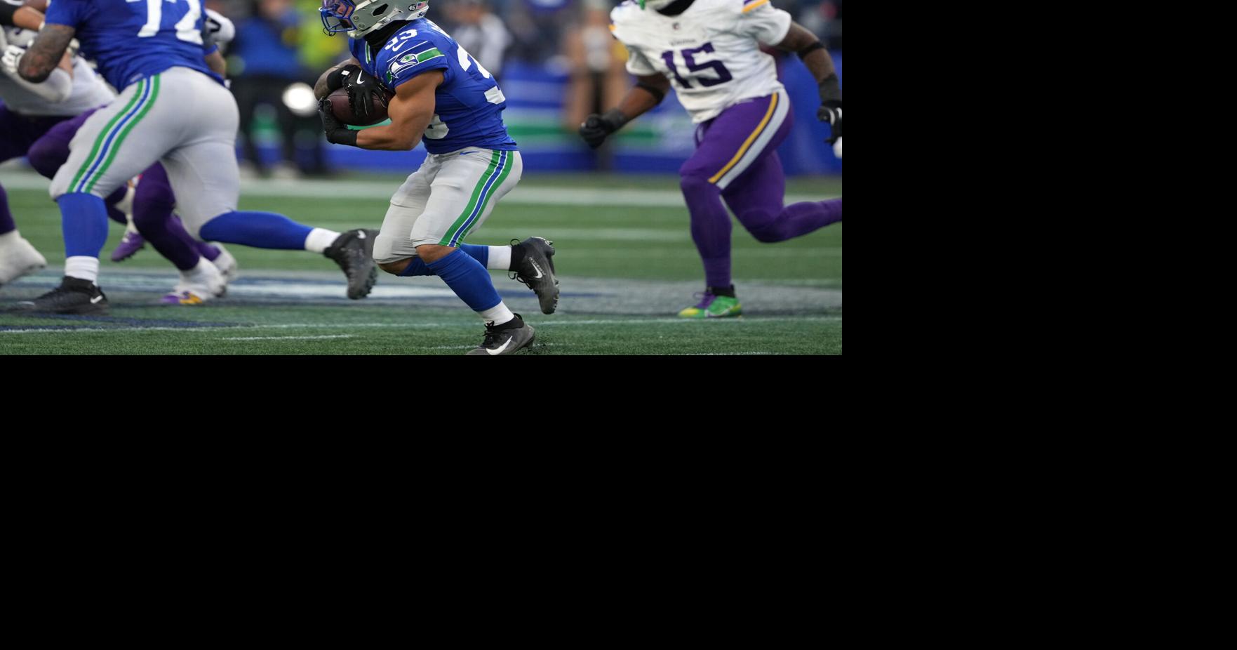 Seattle’s defense forces five takeaways in 26-0 rout of Vikings for first shutout in over a decade