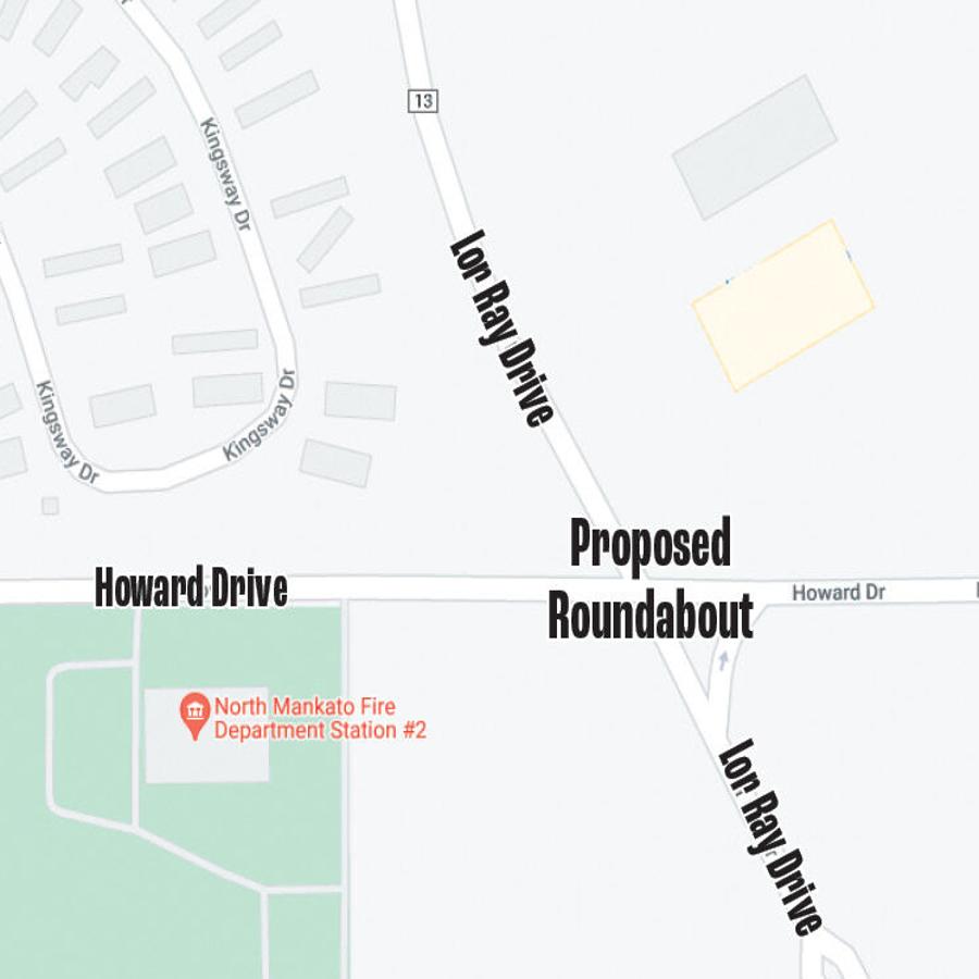 Lor Ray and Howard roundabout planned this summer | Local News |  mankatofreepress.com