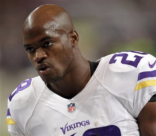 Minnesota Vikings' Adrian Peterson will be free agent