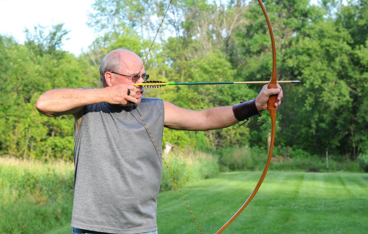 Morrison Cambria bowyer crafts effective primitive archery tackle