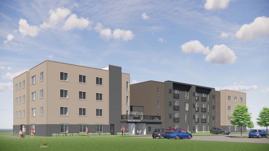 Construction underway on Sinclair Flats affordable housing downtown