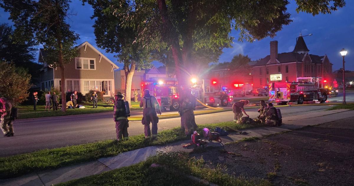 Residents – human and canine – survive N. Mankato house fire