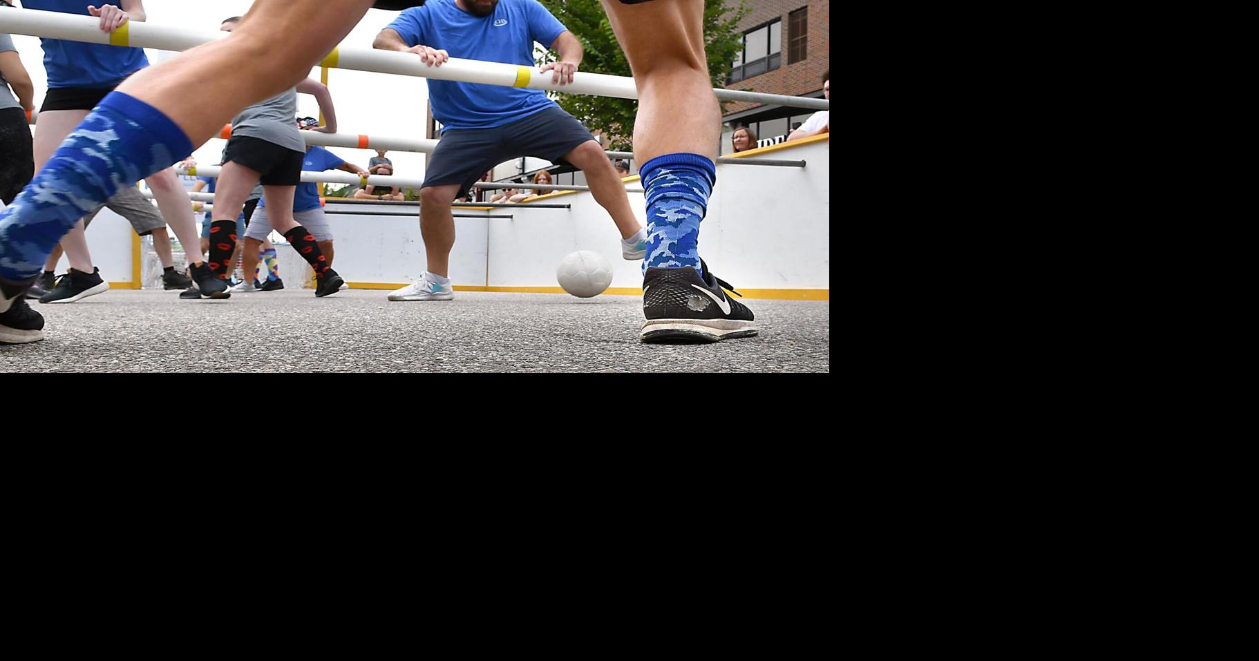 PHOTOS United Way human foosball Photos