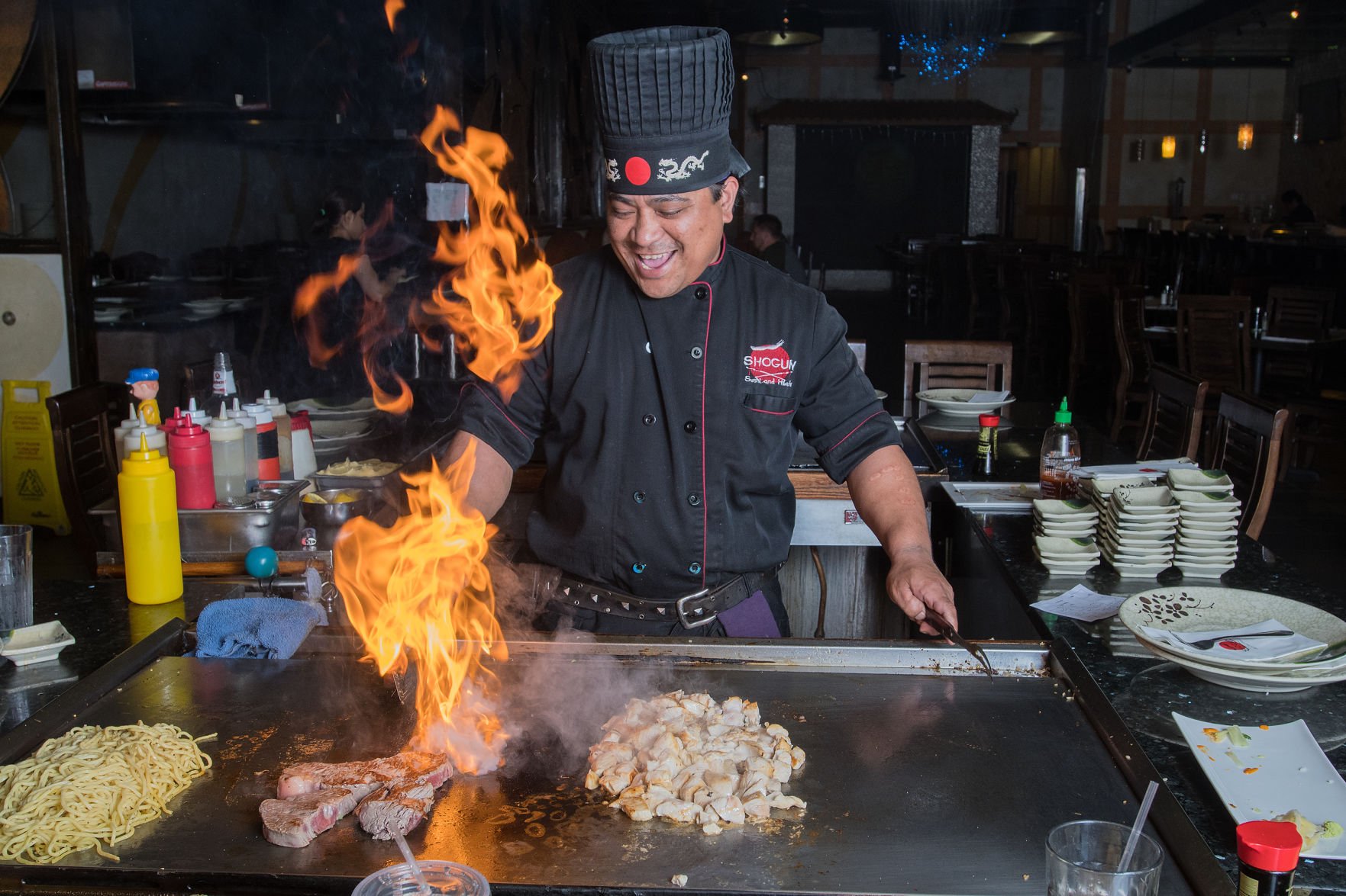 Shogun hibachi shop grill