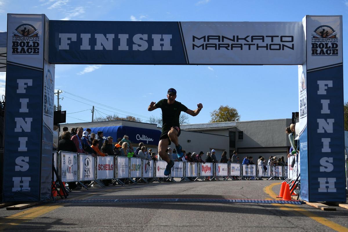 Racing past home New course enhances Mankato Marathon Local News