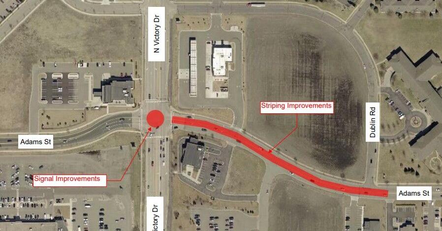 Adams-Victory intersection fixes approved