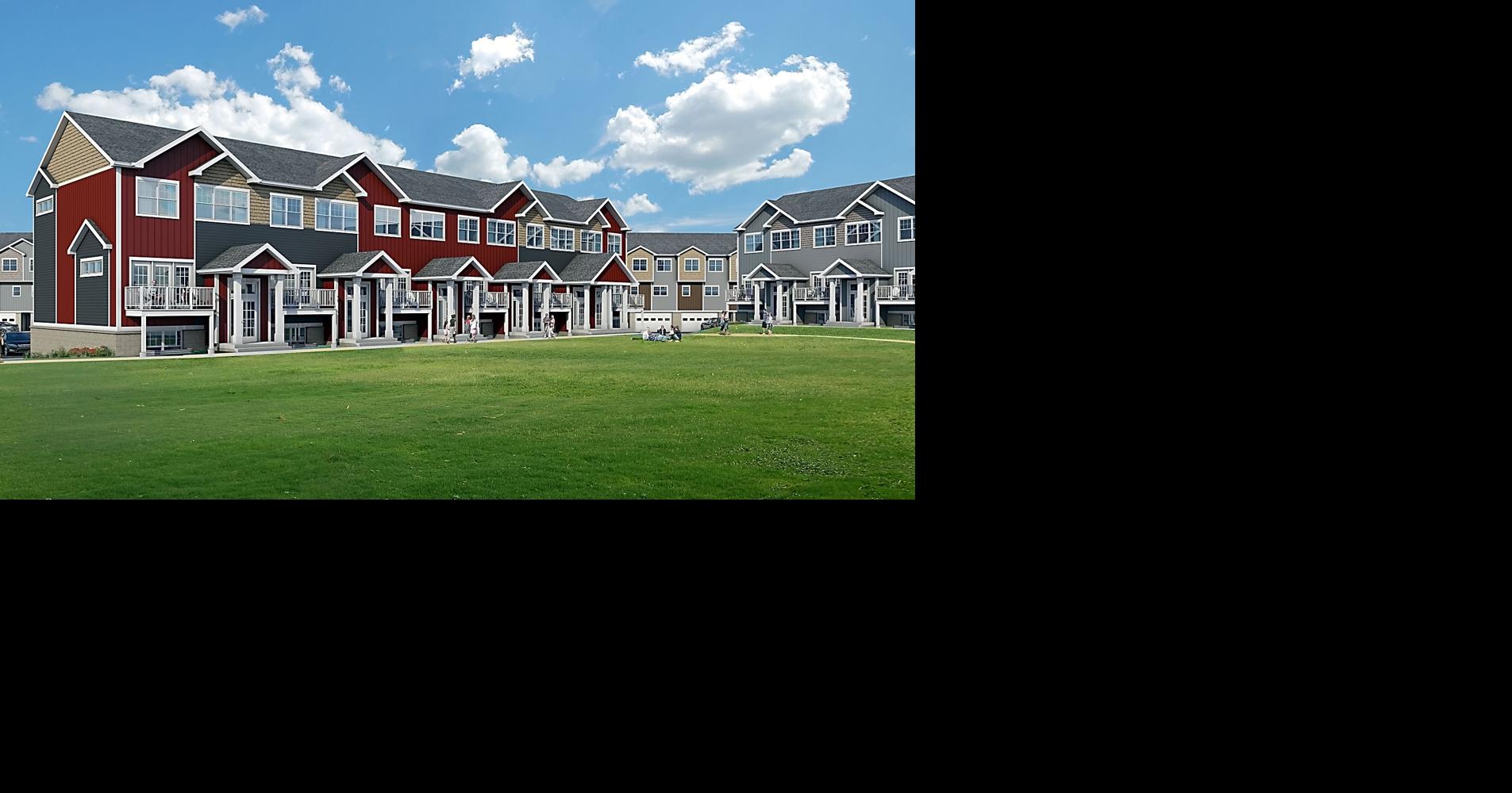 Row home residential development breaks ground near newest school ...