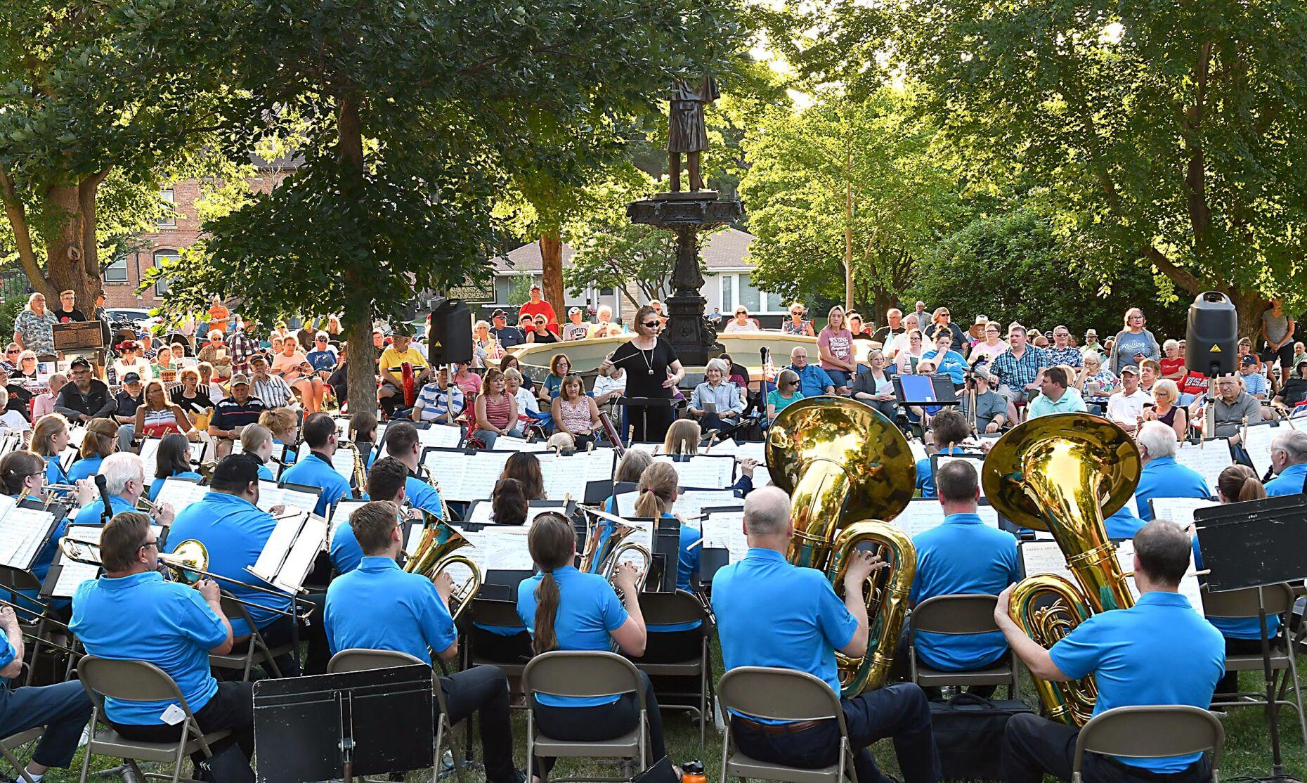 Mankato Area Community Band celebrates 100th anniversary with patriotic