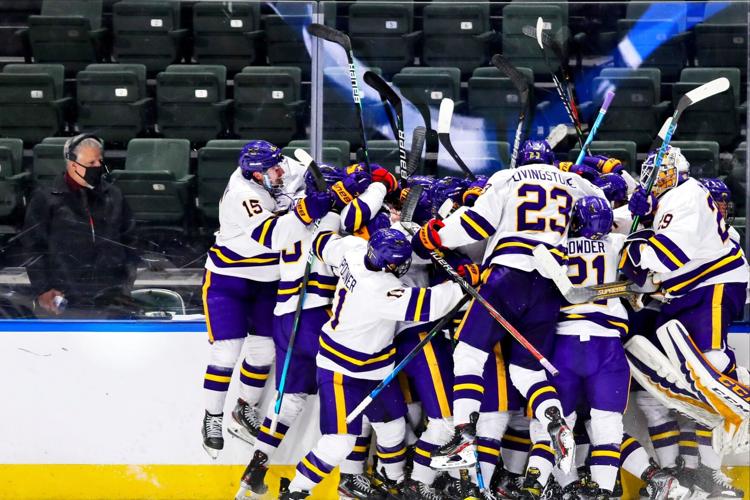 Minnesota State's Nathan Smith on dominating Frozen Four win over
