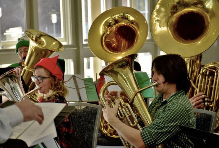 Pictured: Young Brass Bands return to Halifax Minster