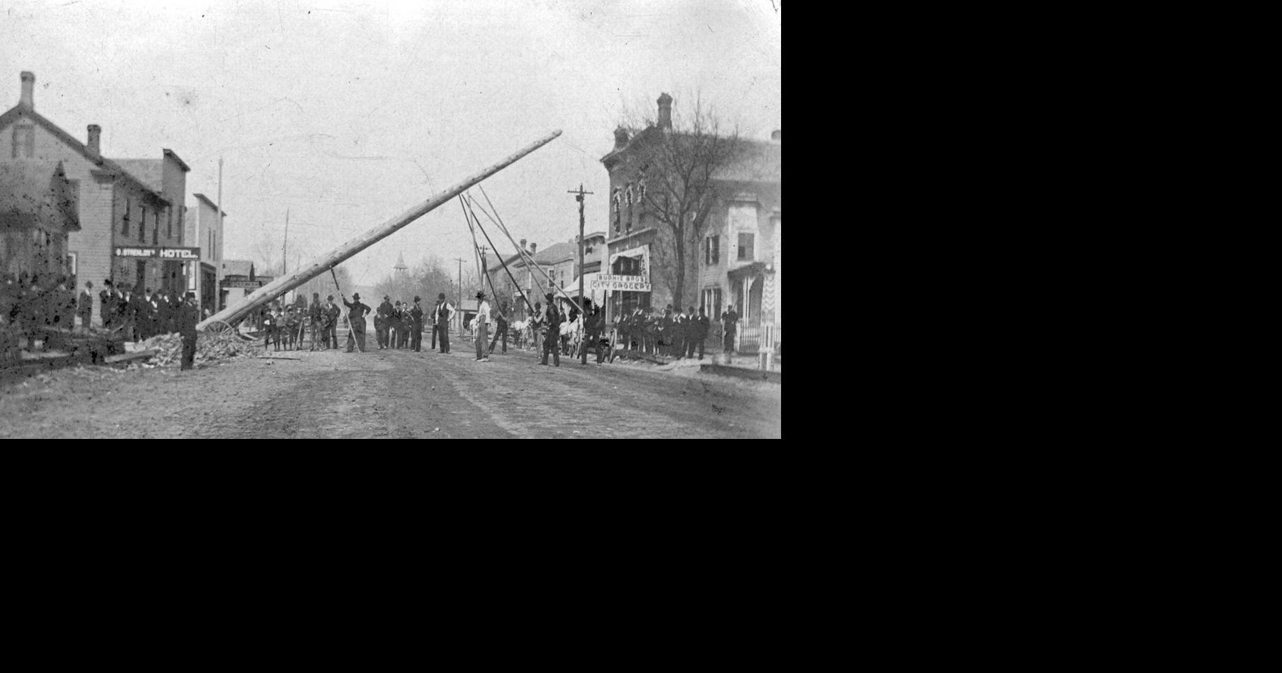 Glimpse of the Past St. Peter's first electric street lights installed in 1892 Local News