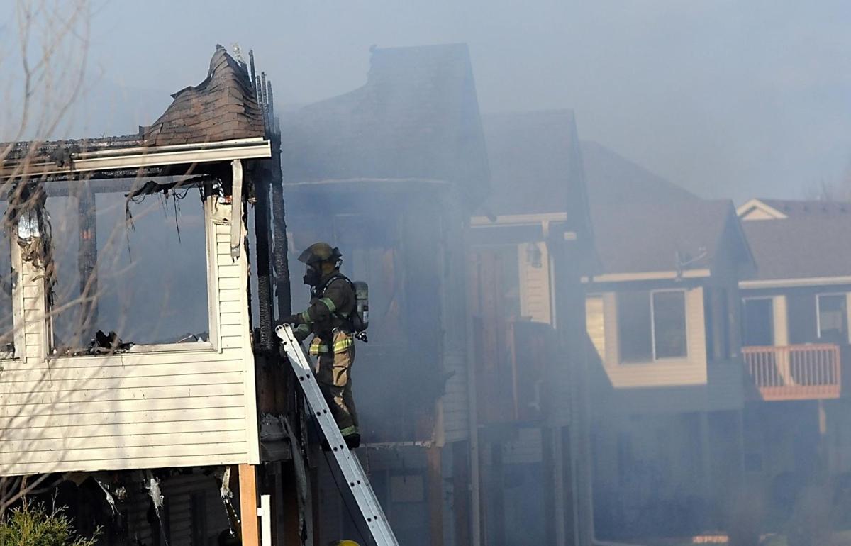 Fire destroys two Elysian townhomes News