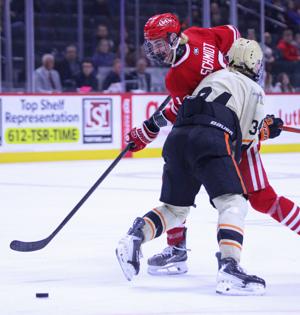 Mankato West hockey outlasted by Delano in state quarterfinals