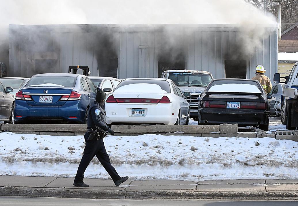 PHOTOS Northtown Auto fire Photos