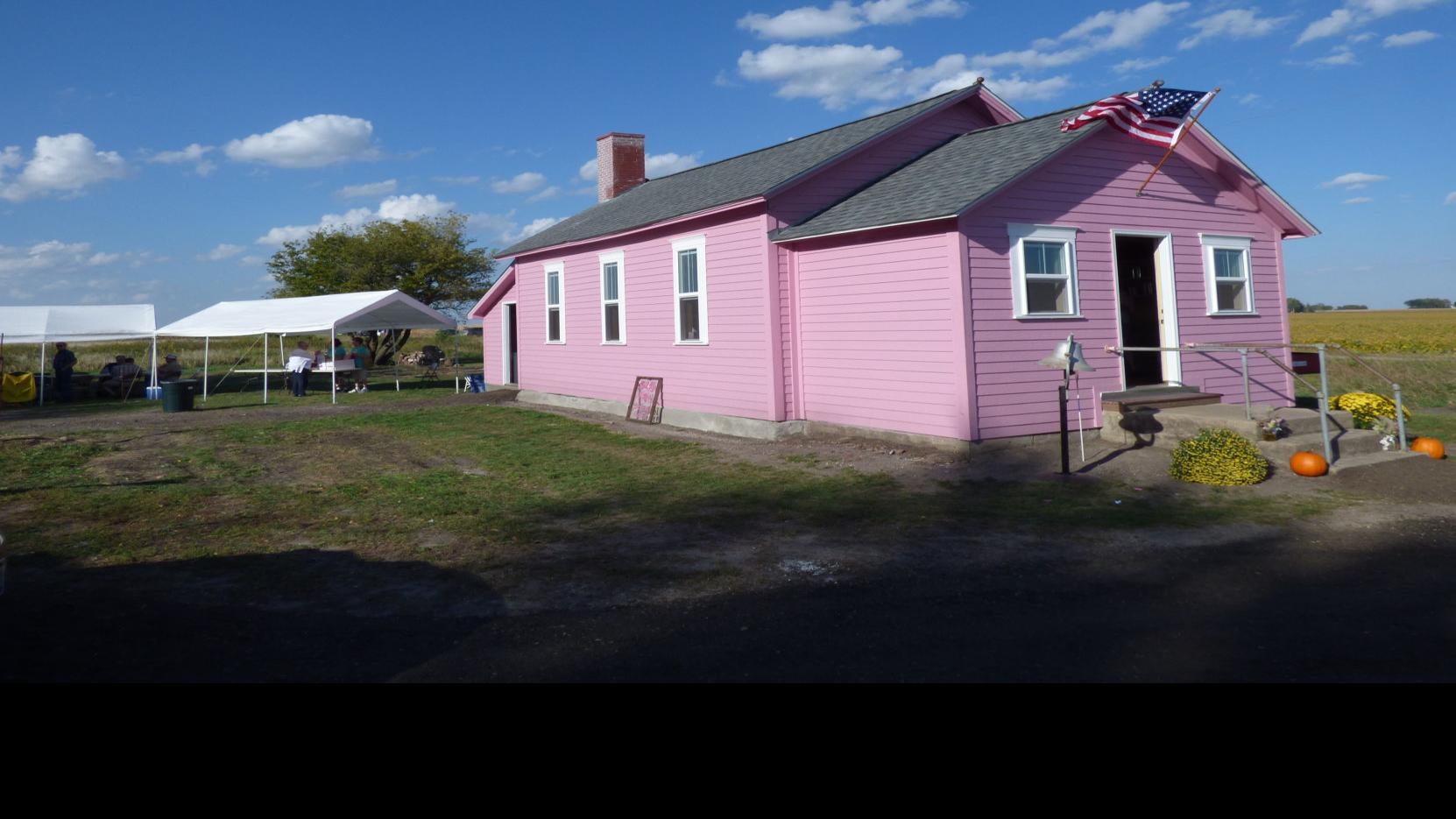 Pink schoolhouse gets a second life | Local News ...
