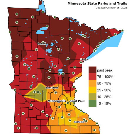 Peak fall colors soon to pop in Mankato area | Local News ...