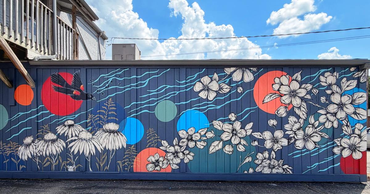 Creative Connections: Dana Sikkila and Dinah Langsjoen team up for North Kato mural