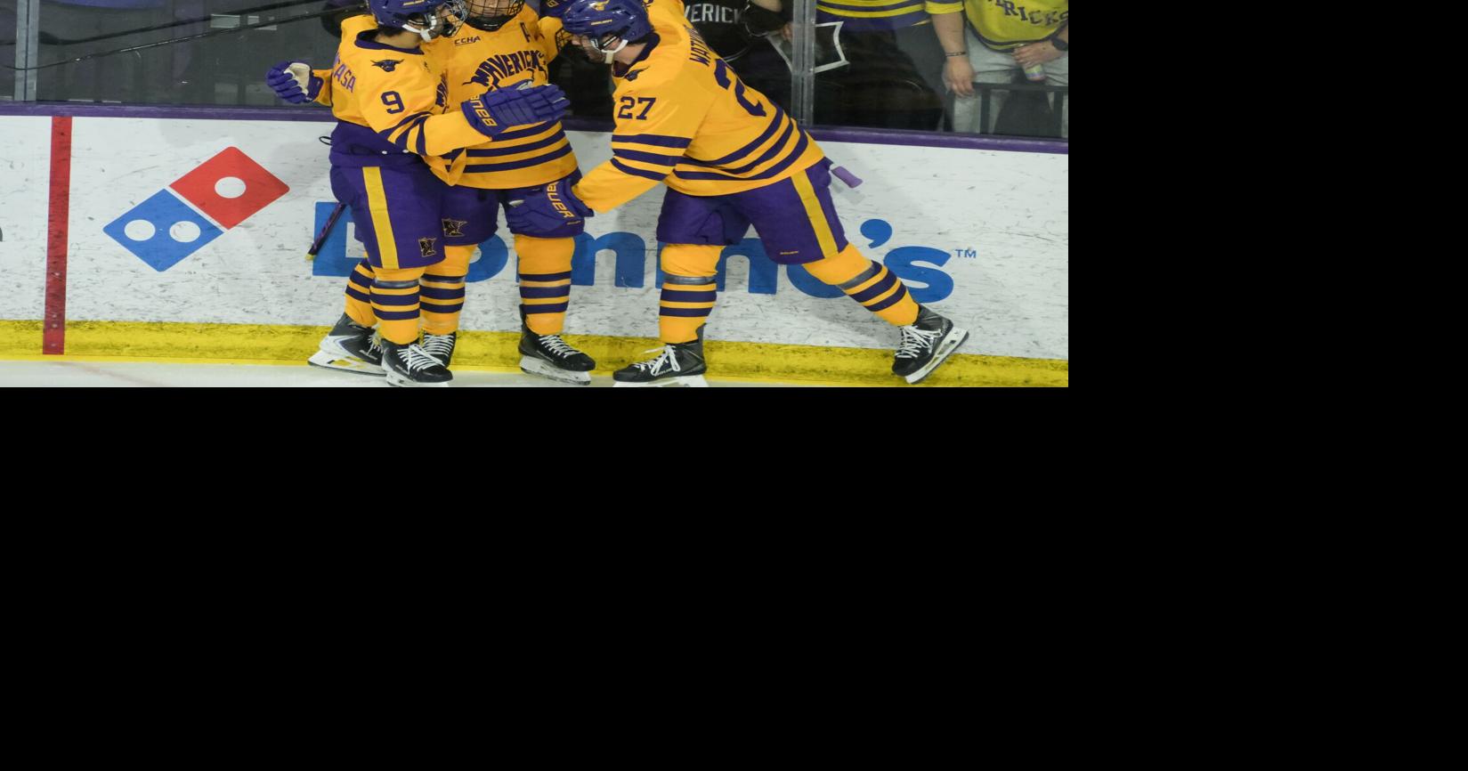 Minnesota State men's hockey catches breath, earns CCHA honors