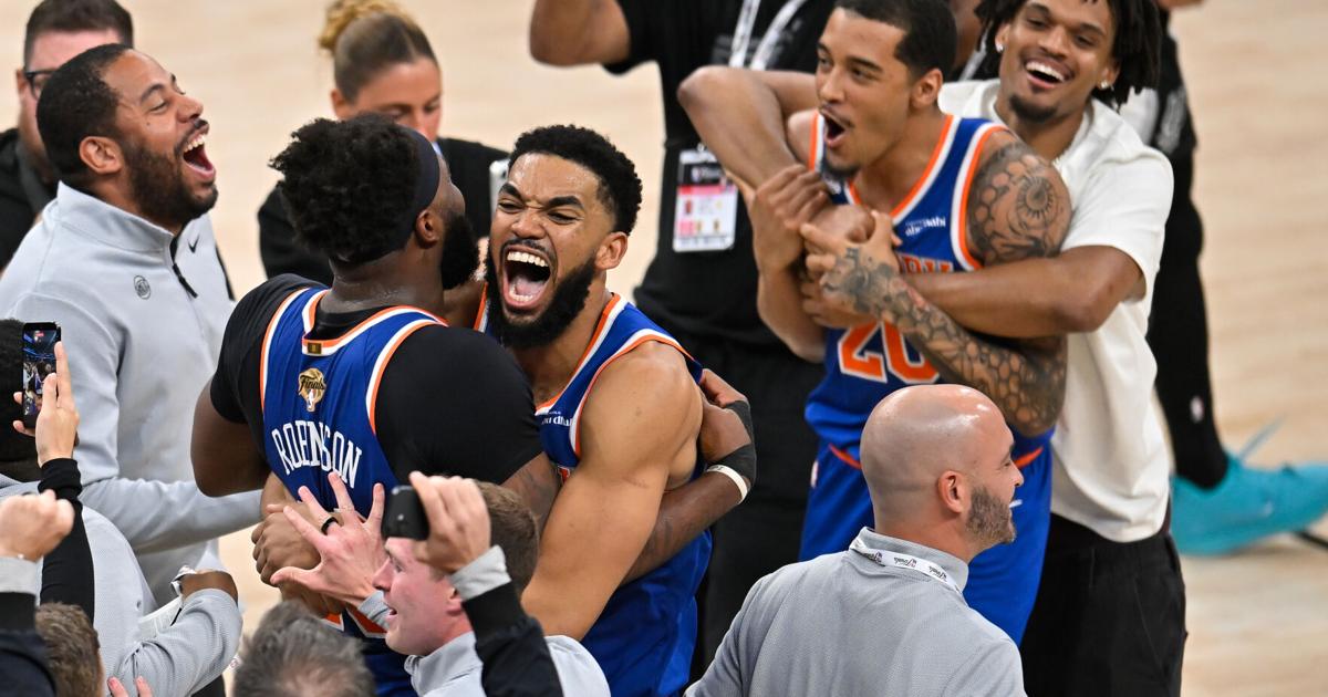 Souhan: KAT is an NBA champion, let's celebrate that
