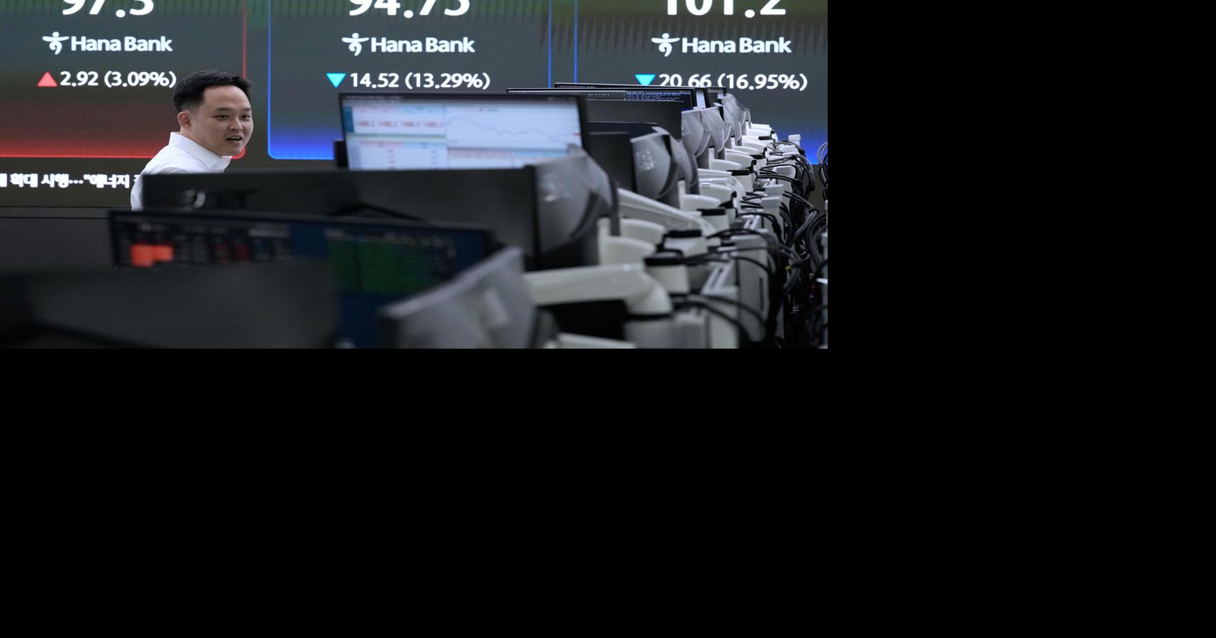 US stocks swing higher and oil prices trim their jumps on hopes for the ceasefire with Iran