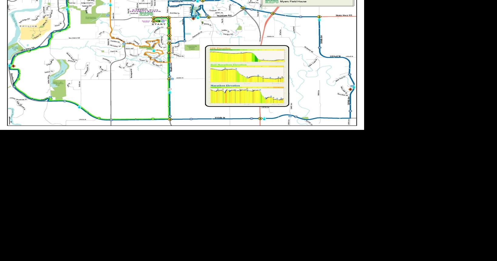 Mankato Marathon Map Local News