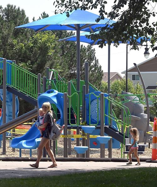 Hiniker Pond gets new playground | Local News | mankatofreepress.com