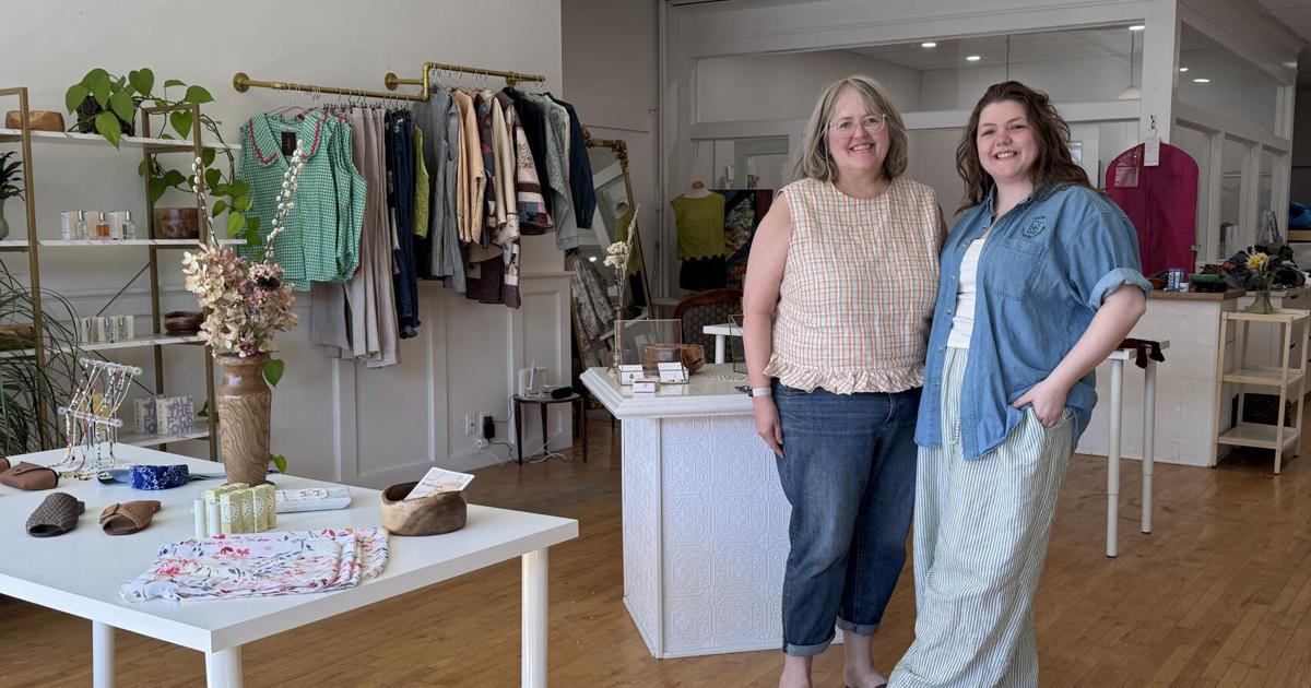 Sewn together: Mother-daughter team brings small-batch designs to area