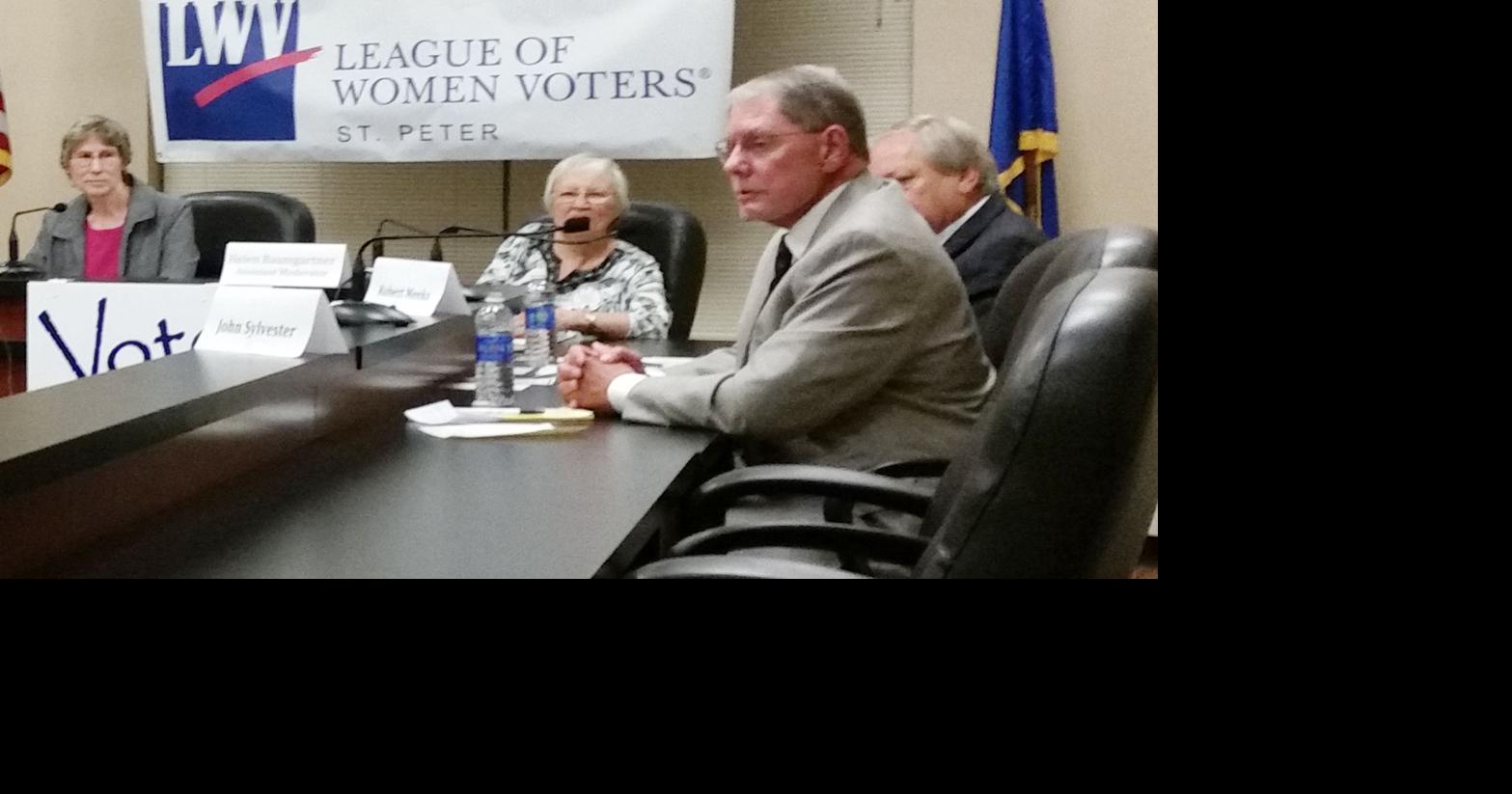 St Peter Schools Candidates Share Similar Views At Forum Local News