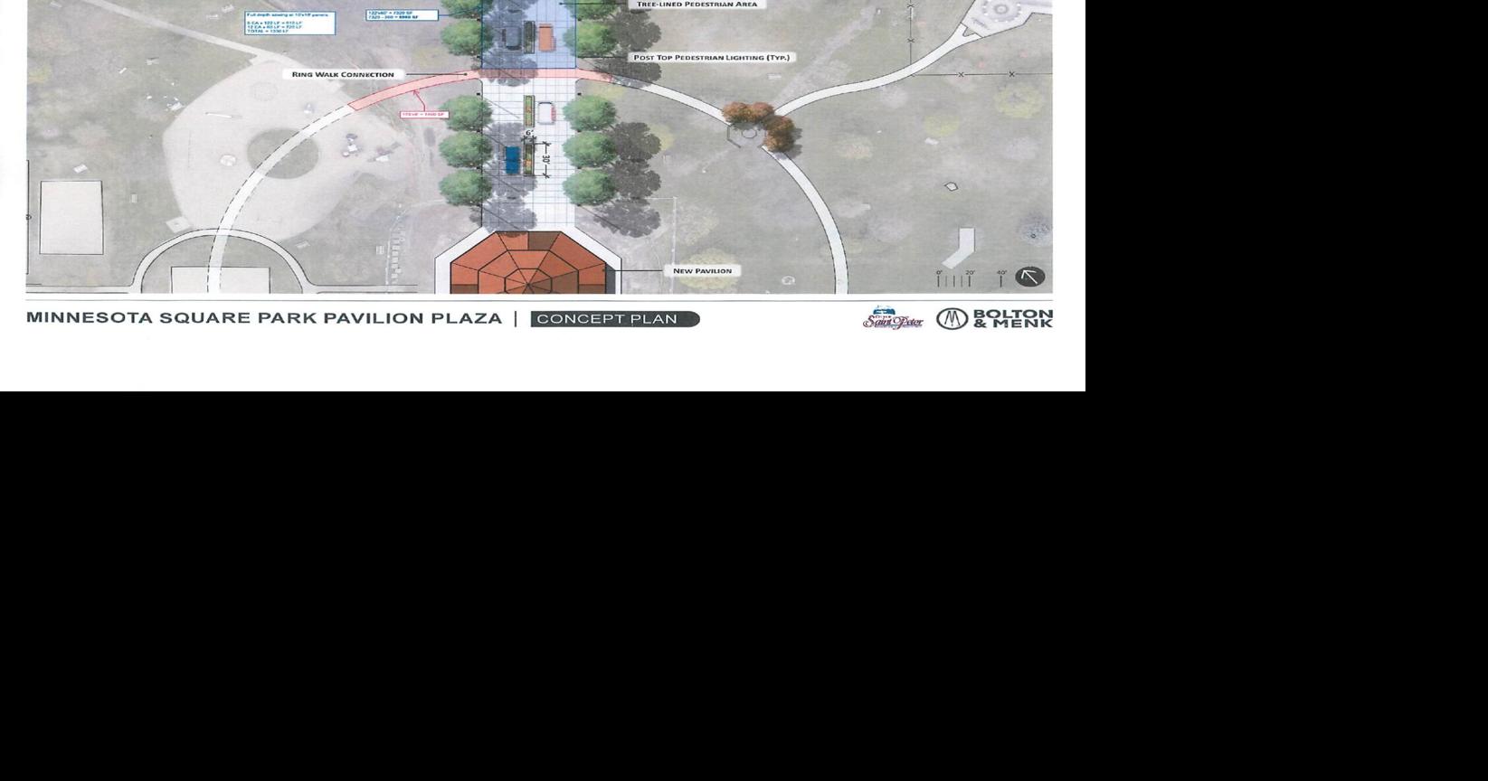 MN Square Park map w/ plaza | Local News | mankatofreepress.com