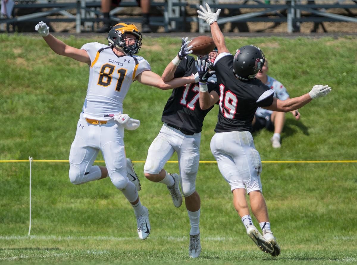 Gustavus Football Rallies In Second Half To Down Martin Luther 33