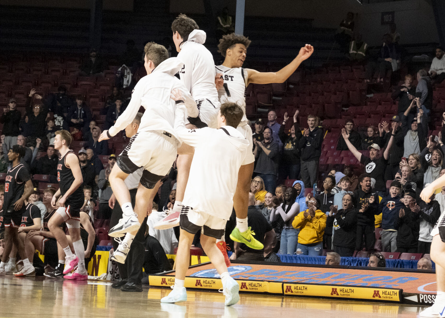 Mankato East stages impressive comeback to win state semifinal in boys basketball