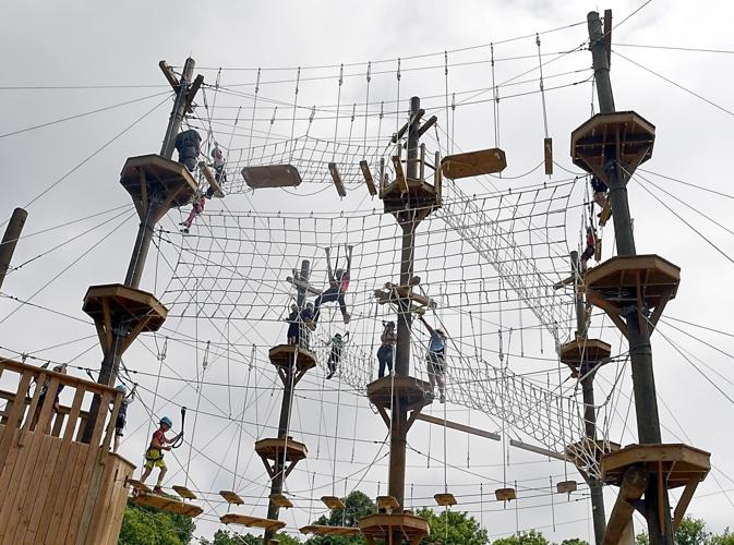 Ninja-worthy Adventure Park opens at Kerfoot zip-line | Local News ...