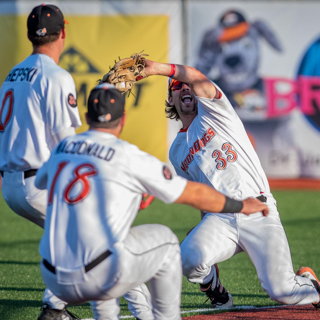 Garrett Mitchell played for the Mankato Moondogs in 2018