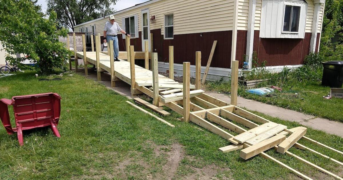 Vip Plcb Ramp Nearing 92, SMILES volunteer winding down ramp work | Local News ...