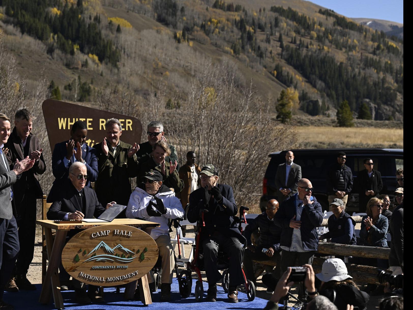 High in Colorado mountains, Biden designates new Camp Hale ...