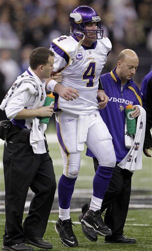 Vikings' Brett Favre among New Orleans Saints' bounty targets, NFL says –  Twin Cities