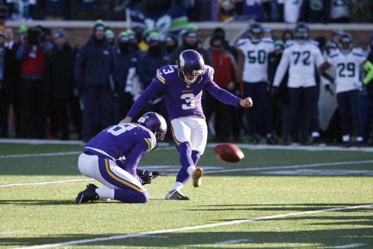 Vikings lose playoff game to Seattle on botched boot