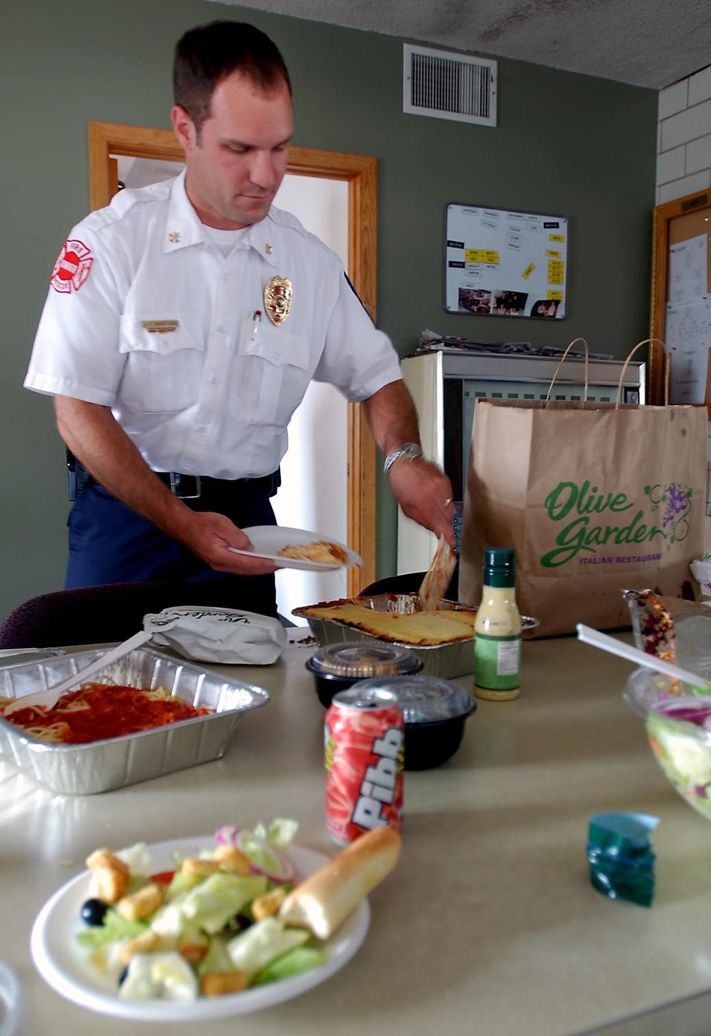 Firefighters Get Special Labor Day Dinner Local News